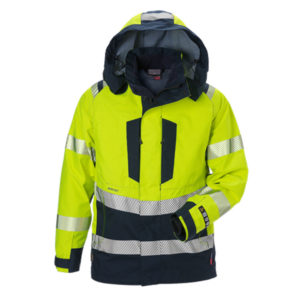 GORE -TEX Úlpa í sýnileika og eldstaðli