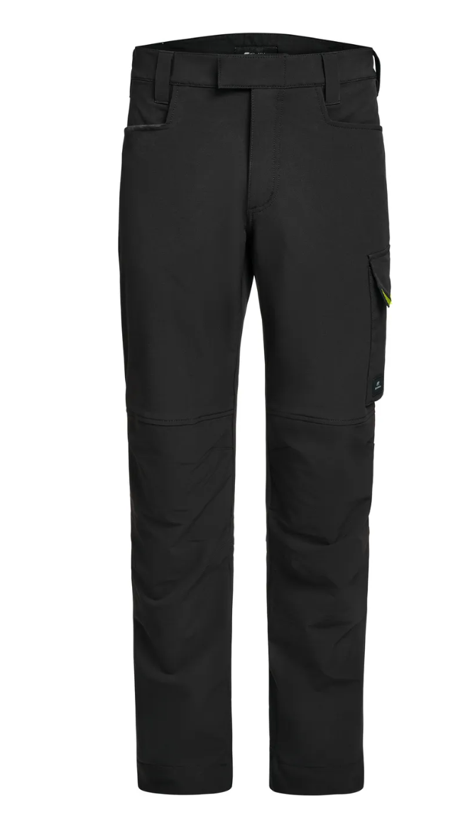 Contrast vinnubuxur full stretch